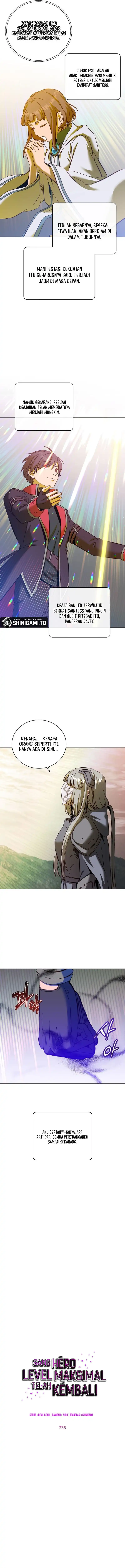 The MAX leveled hero will return! Chapter 236 halaman 3