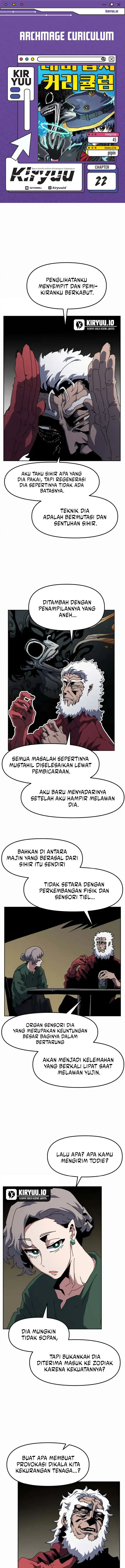 Archmage Curriculum Chapter 22 halaman 1