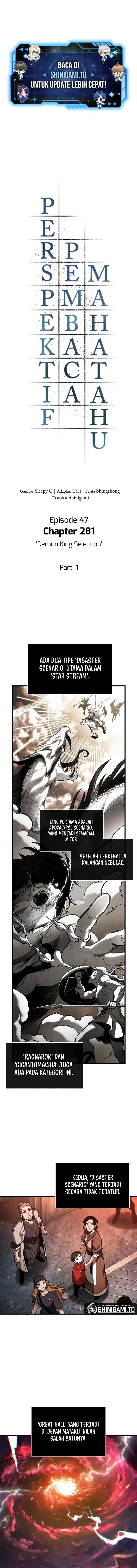 Omniscient Readers Viewpoints Chapter 281 halaman 1