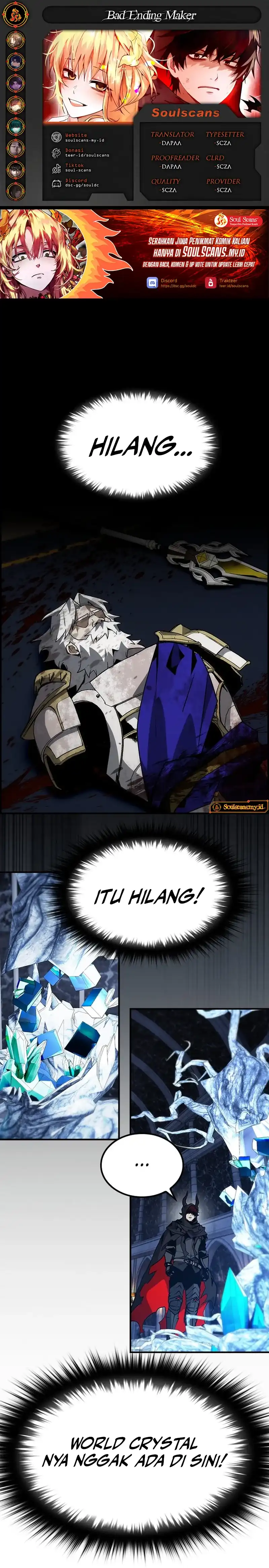 Bad Ending Maker Chapter 75 halaman 1