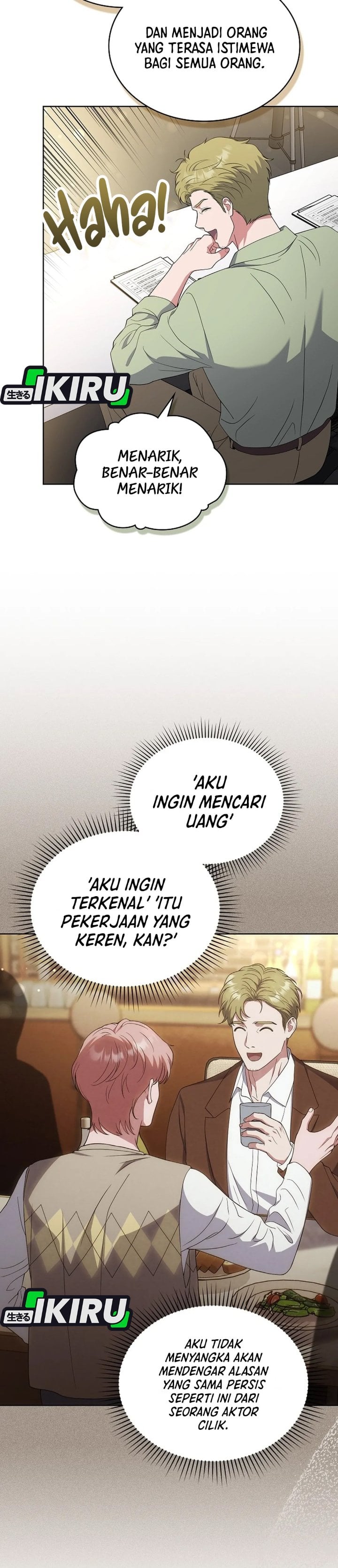 From Child Actor to World Star! Chapter 21 halaman 21