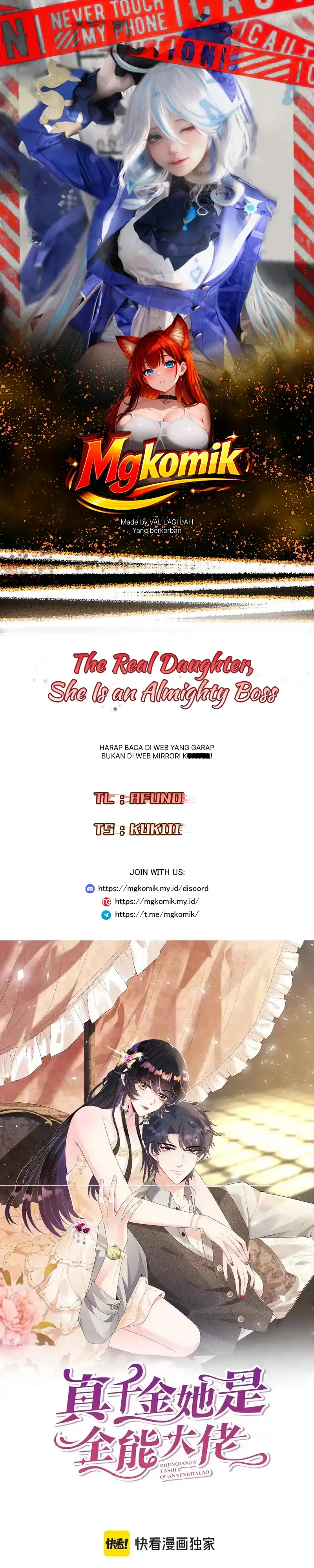 The Real Daughter, She Is an Almighty Boss Chapter 188 halaman 1