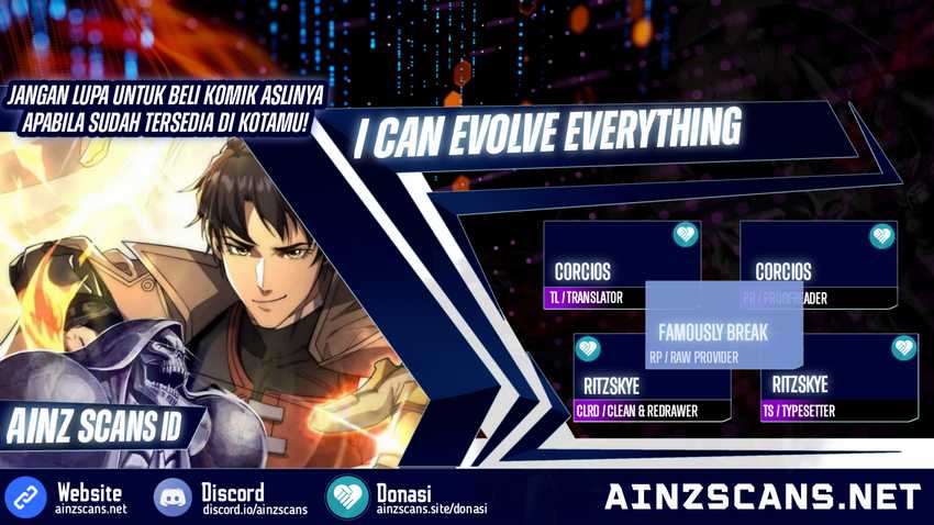I Can Evolve Everything Chapter 9 halaman 1