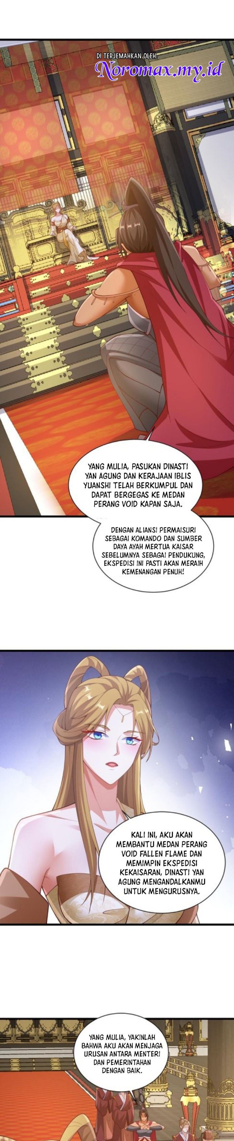 It’s Over! The Queen’s Soft Rice Husband is Actually Invincible Chapter 270 halaman 2