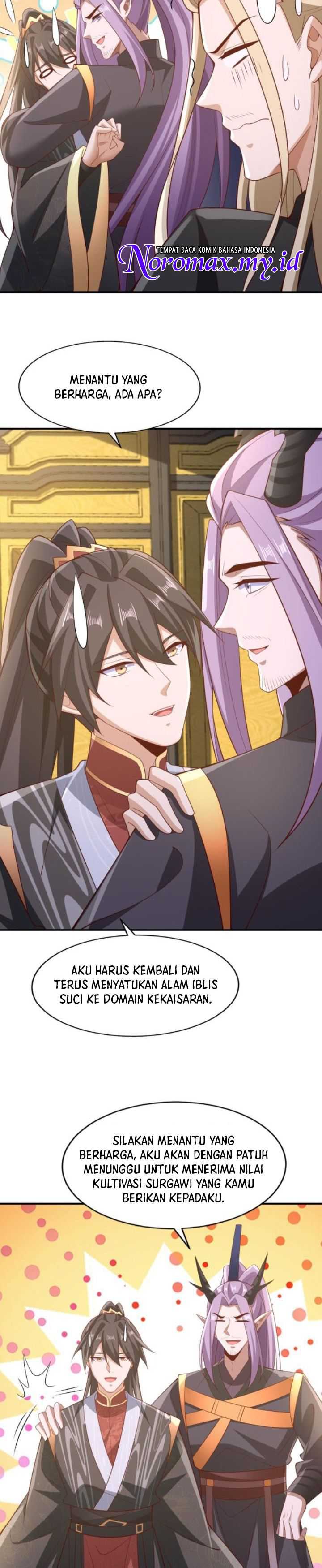 It’s Over! The Queen’s Soft Rice Husband is Actually Invincible Chapter 308 halaman 11