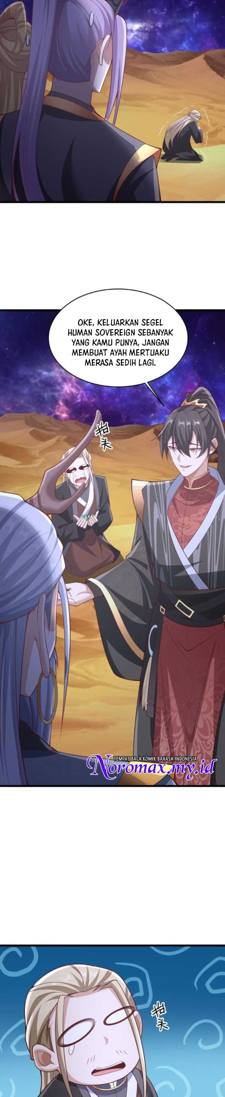 It’s Over! The Queen’s Soft Rice Husband is Actually Invincible Chapter 310 halaman 9