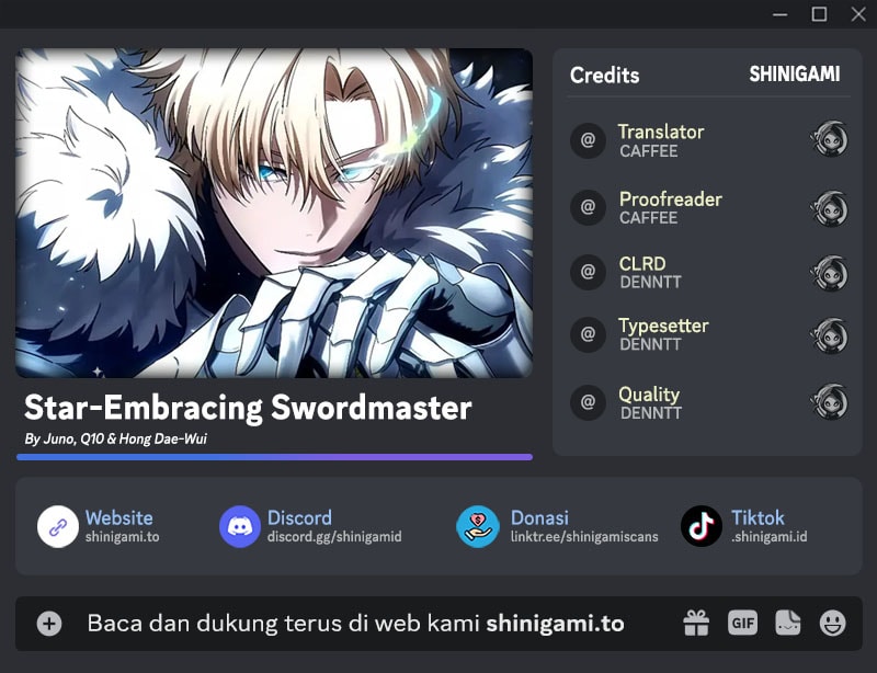 Star-Embracing Swordmaster Chapter 102 halaman 1