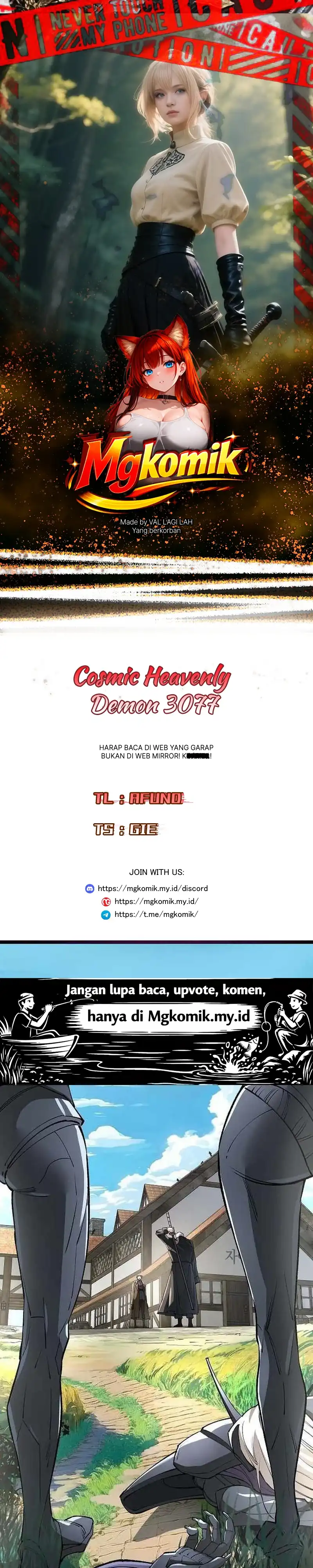 Cosmic Heavenly Demon 3077 Chapter 90 halaman 1