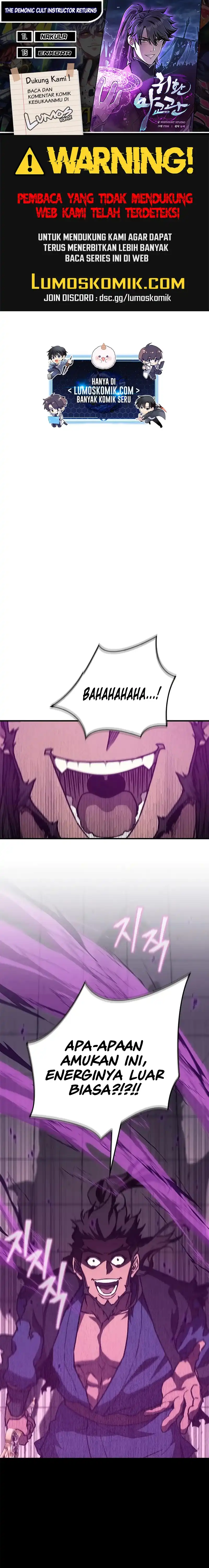 The Demonic Cult Instructor Returns Chapter 40 halaman 1