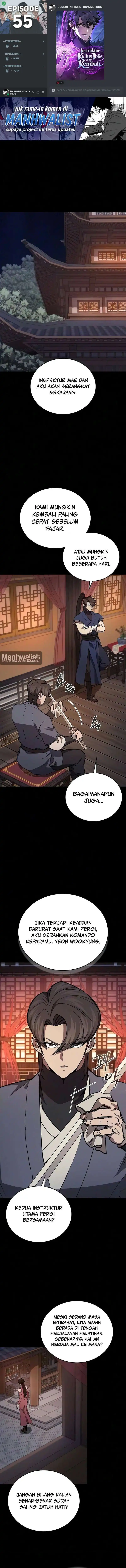 The Demonic Cult Instructor Returns Chapter 55 halaman 1
