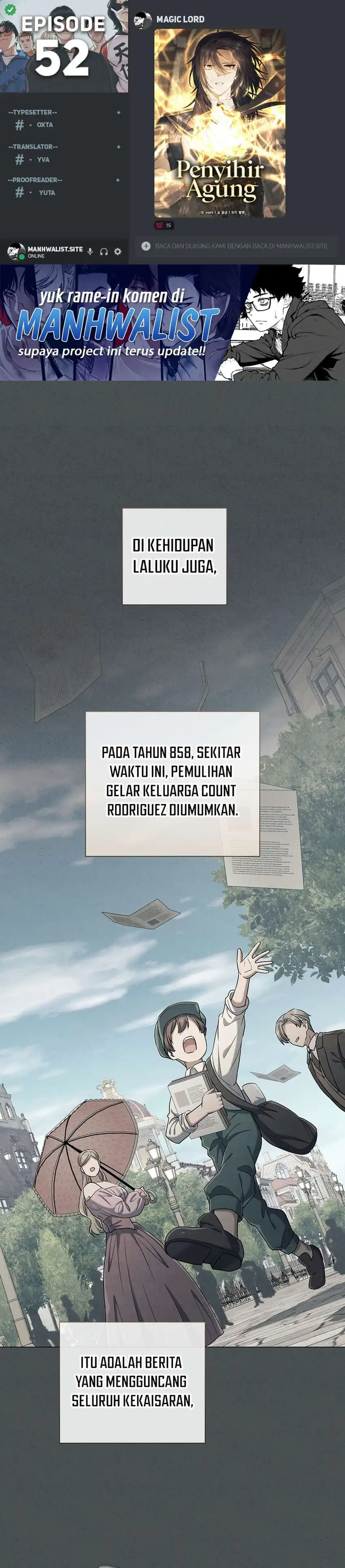 Magic Lord Chapter 52 halaman 1