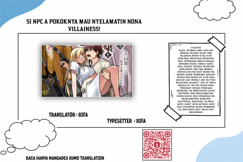 Villager A Wants to Save the Villainess no Matter What! Chapter 41 halaman 1