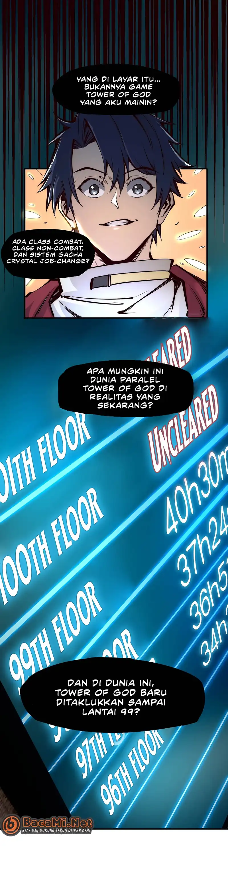 All People Scramble for the Tower, I Cleared 999 Floors in Advance Chapter 1 halaman 10