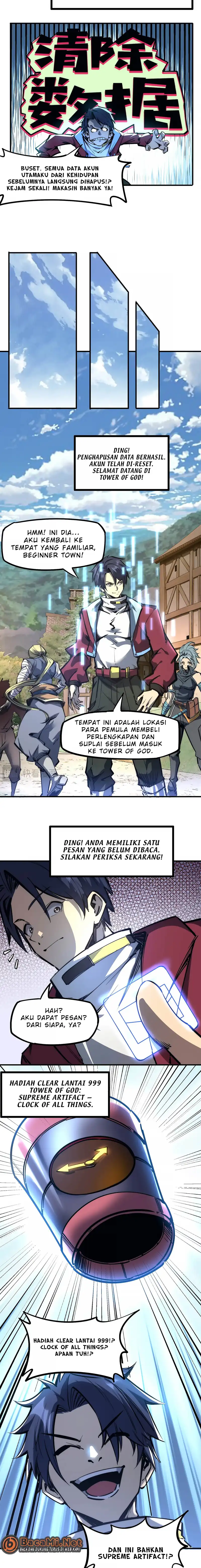 All People Scramble for the Tower, I Cleared 999 Floors in Advance Chapter 1 halaman 13