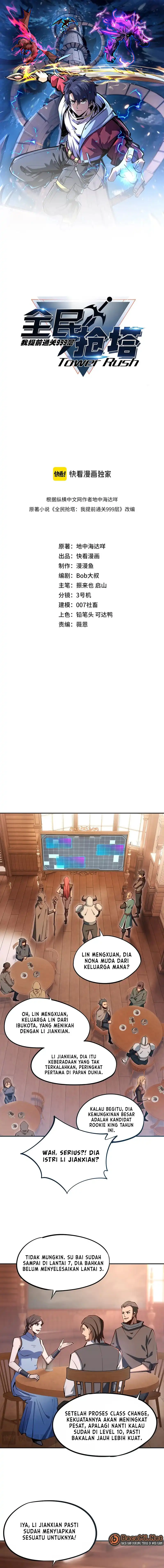 All People Scramble for the Tower, I Cleared 999 Floors in Advance Chapter 11 halaman 2