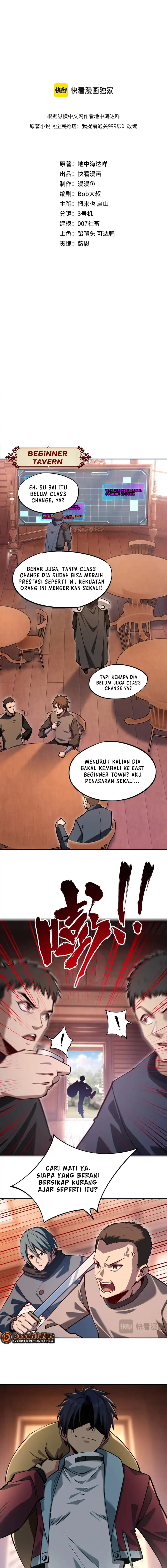 All People Scramble for the Tower, I Cleared 999 Floors in Advance Chapter 12 halaman 3