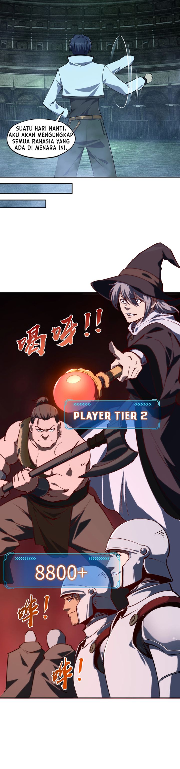 All People Scramble for the Tower, I Cleared 999 Floors in Advance Chapter 48 halaman 11