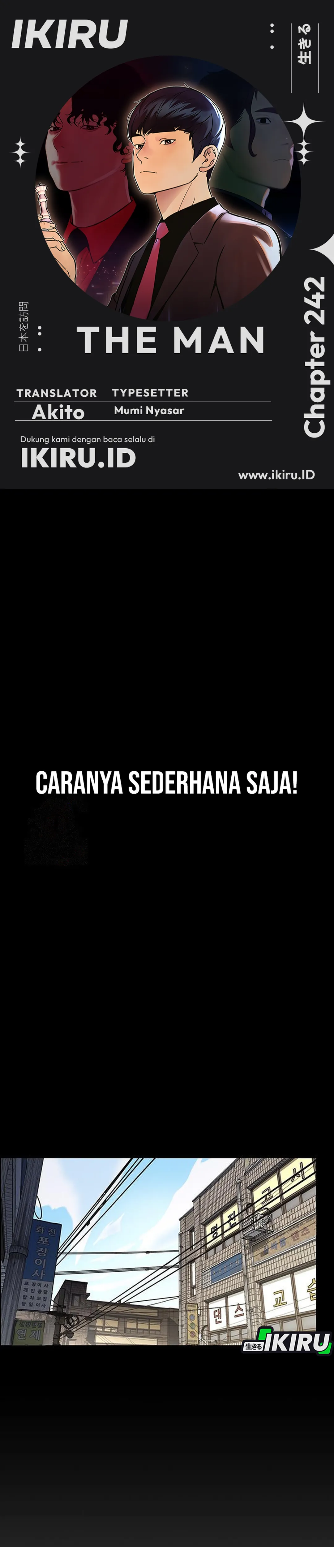 The Man Chapter 242 halaman 1