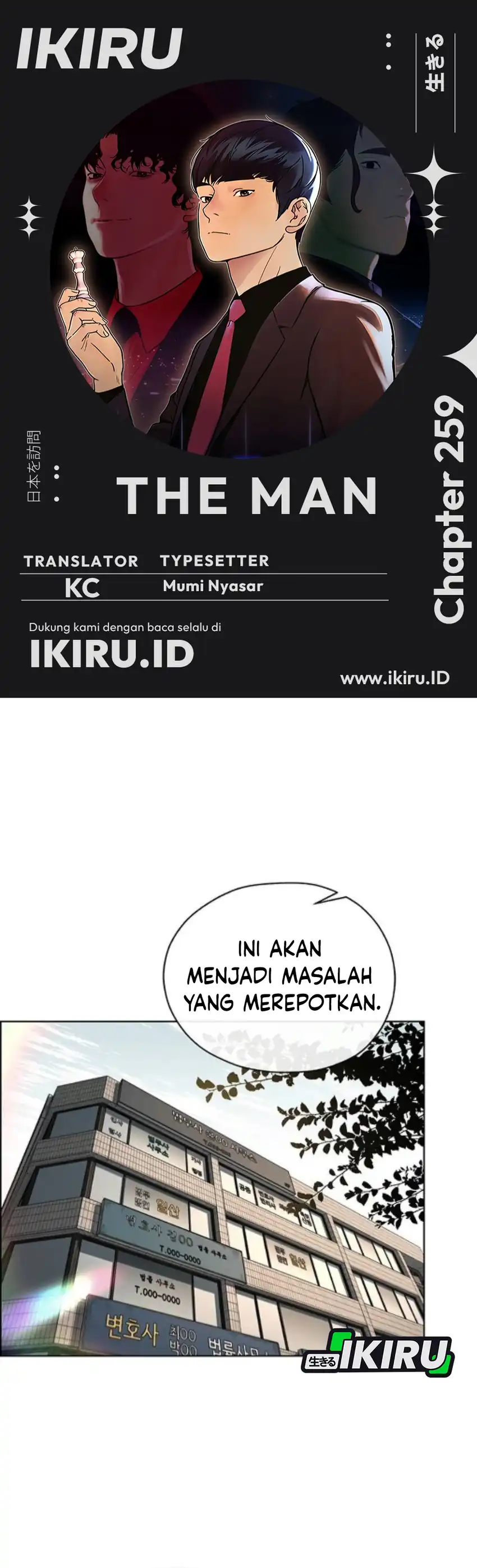 The Man Chapter 259 halaman 1