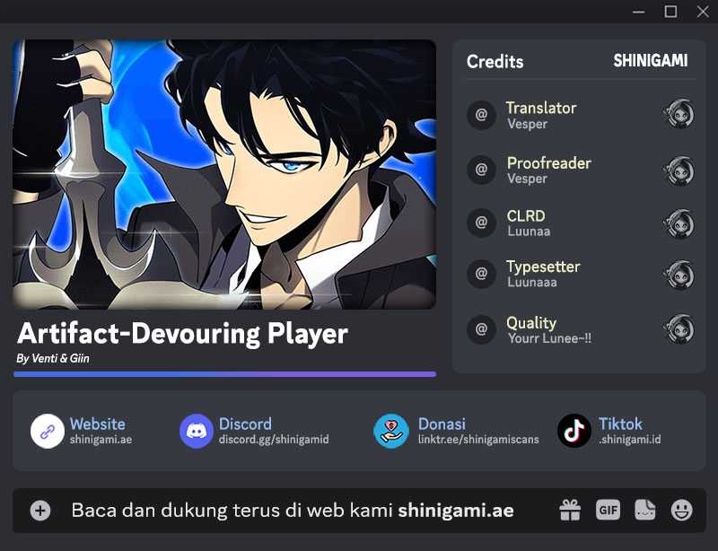 Artifact-Devouring Player Chapter 6 halaman 1