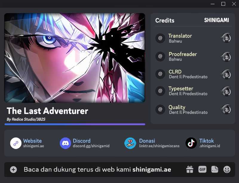 The Last Adventurer Chapter 49 halaman 1
