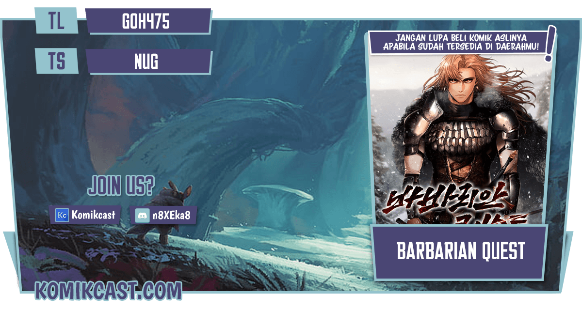 Barbarian Quest Chapter 6 halaman 1