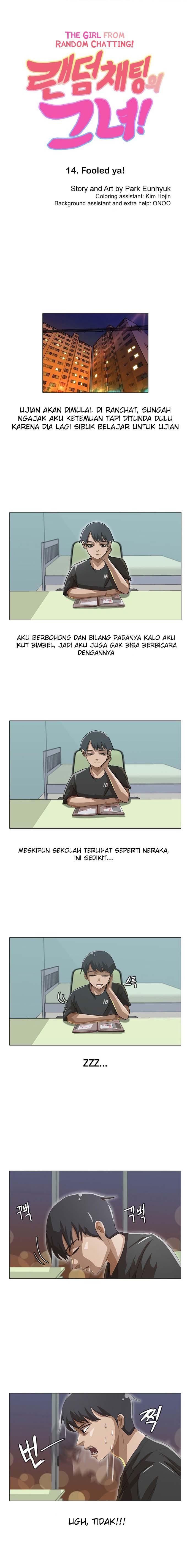 The Girl From Random Chatting! Chapter 14 halaman 1