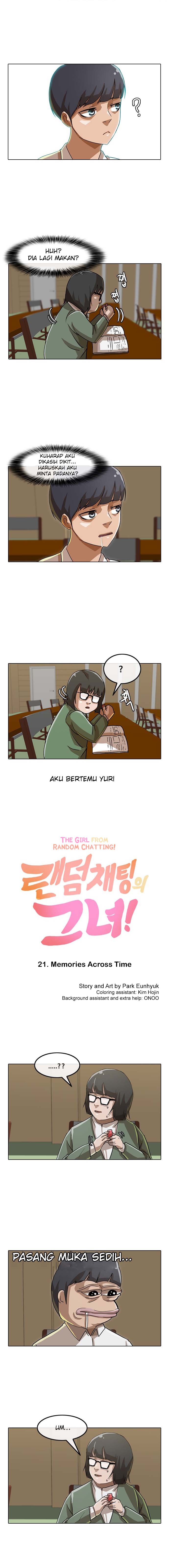 The Girl From Random Chatting! Chapter 21 halaman 1