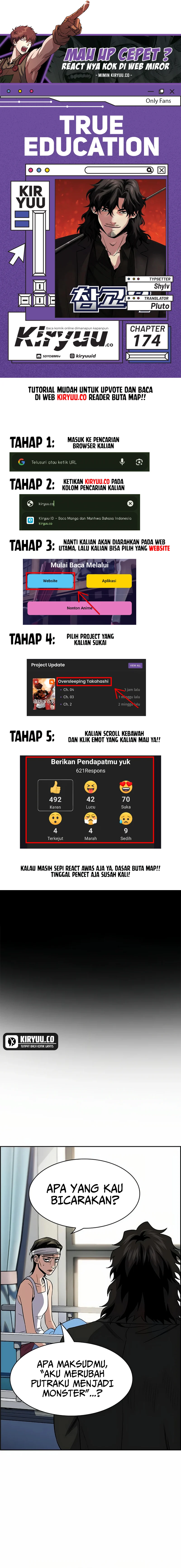 True Education Chapter 174 halaman 1