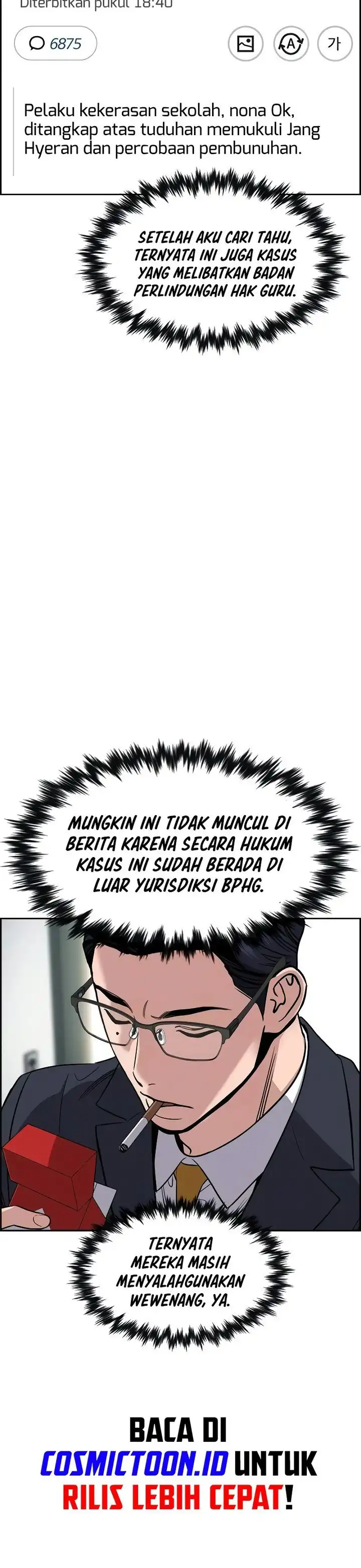 True Education Chapter 205 halaman 21