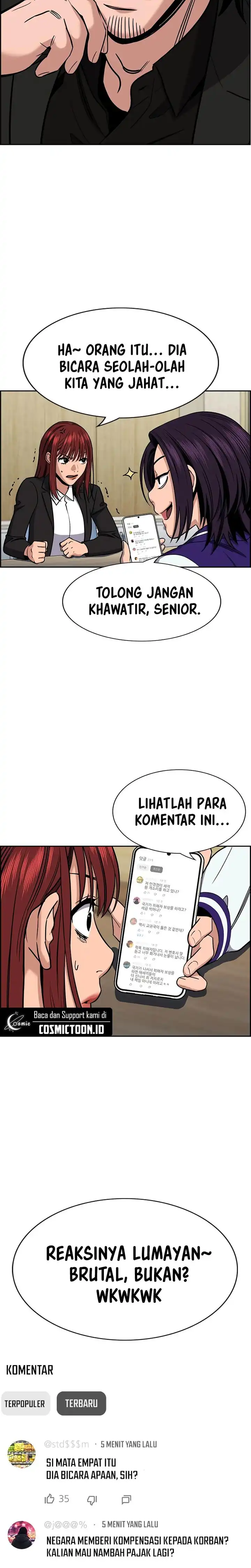 True Education Chapter 214 halaman 27