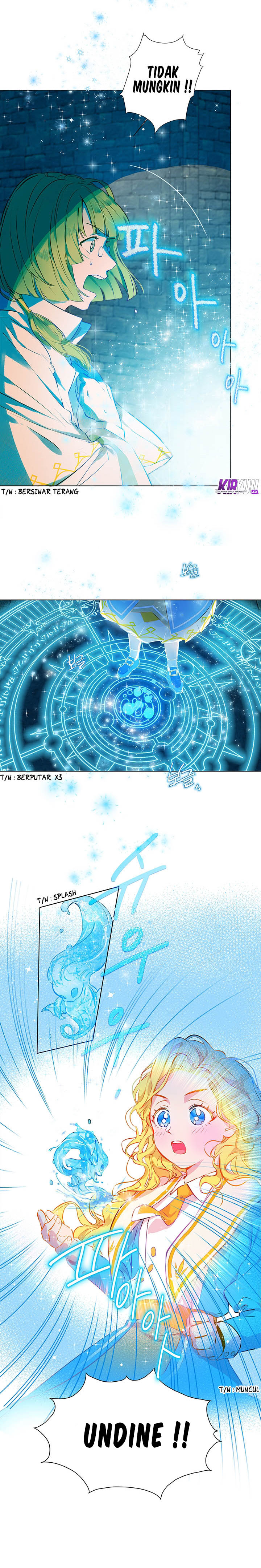 The Golden Haired Elementalist Chapter 7 halaman 1