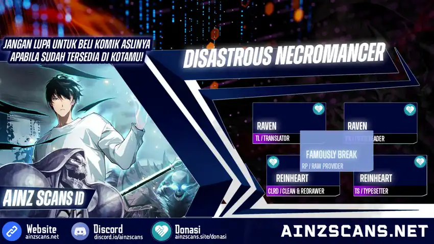 Disastrous Necromancer Chapter 247 halaman 1