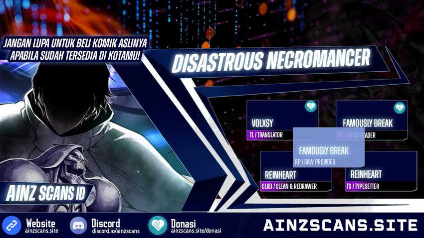 Disastrous Necromancer Chapter 29 halaman 1