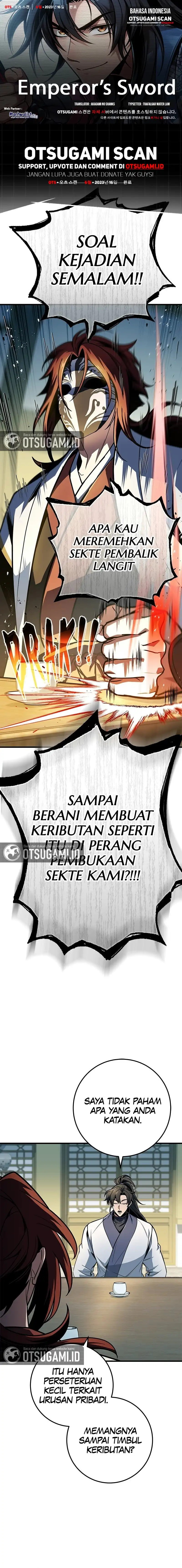The Emperor’s Sword Chapter 104 halaman 1