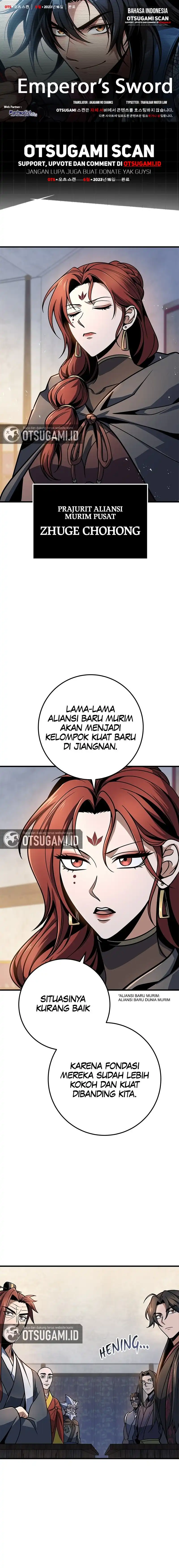 The Emperor’s Sword Chapter 110 halaman 1