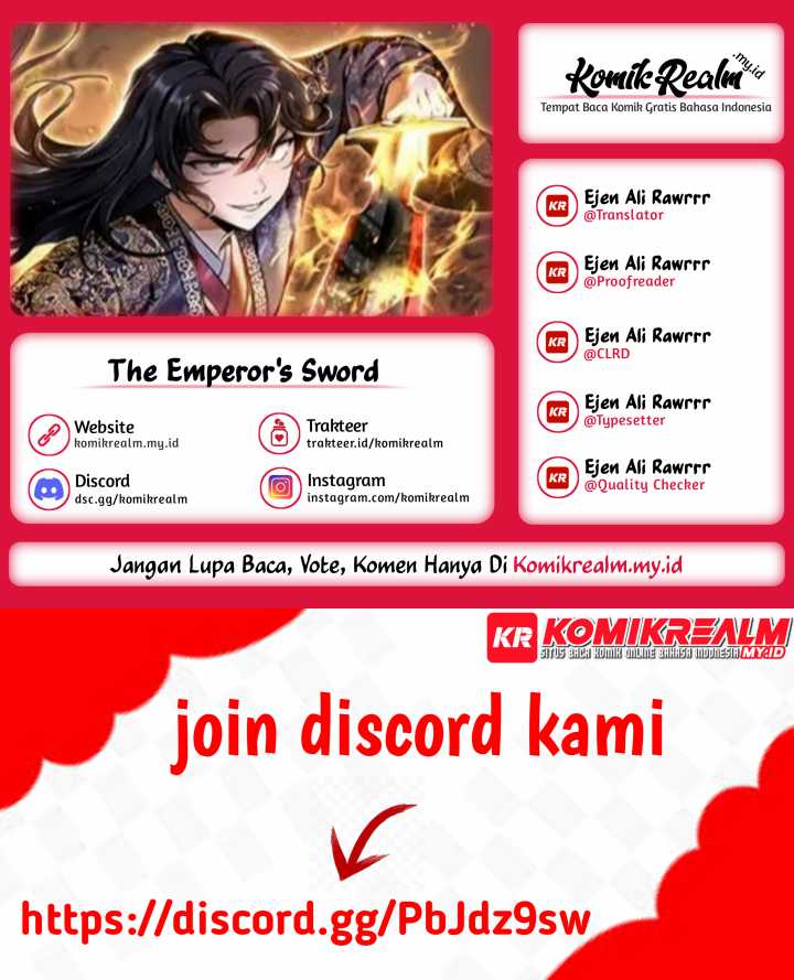The Emperor’s Sword Chapter 33 halaman 1