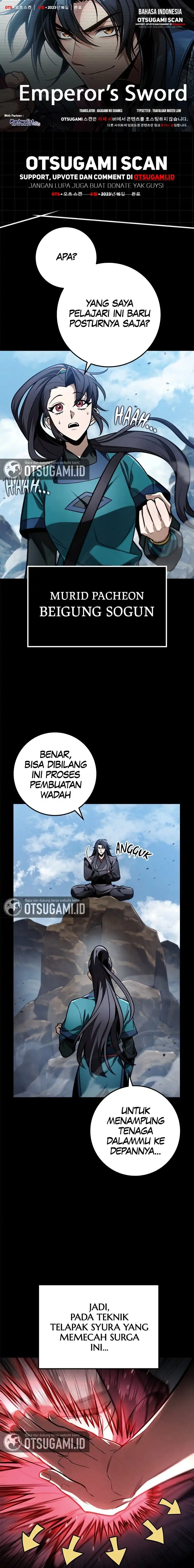 The Emperor’s Sword Chapter 89 halaman 1
