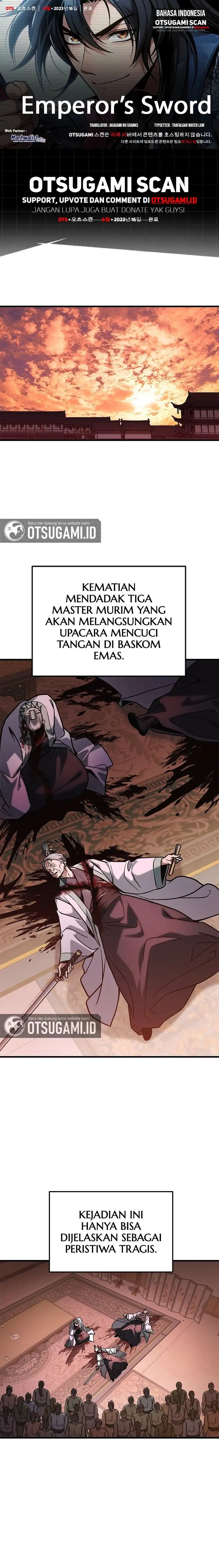 The Emperor’s Sword Chapter 92 halaman 1