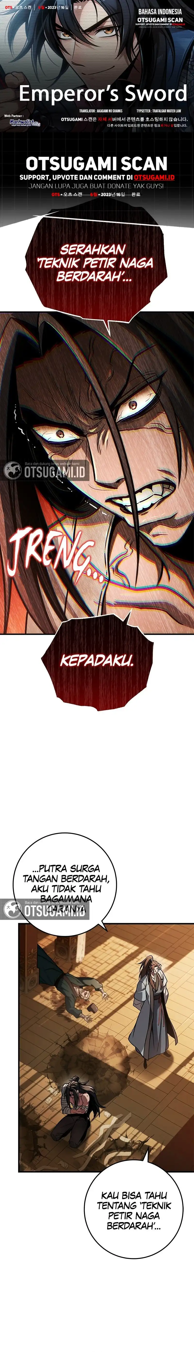 The Emperor’s Sword Chapter 96 halaman 1