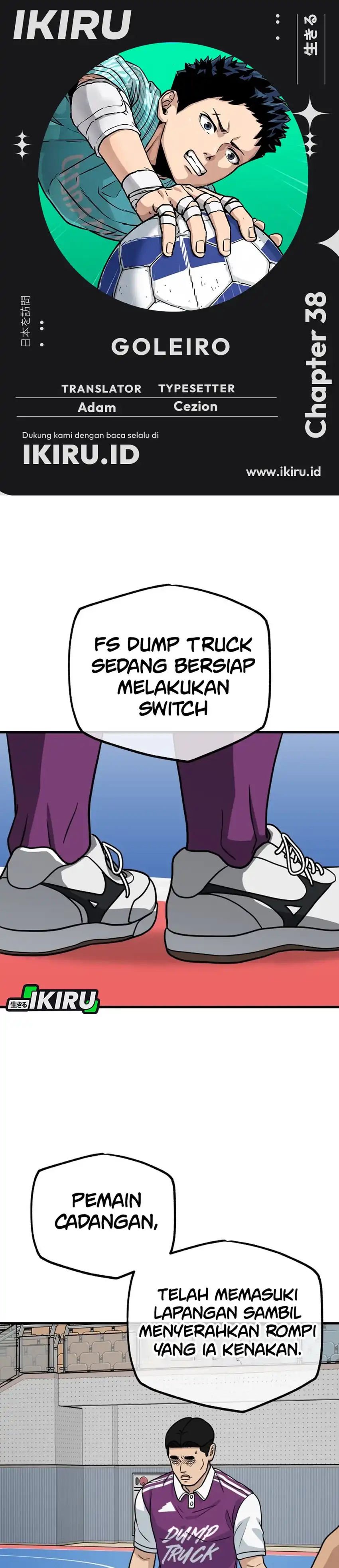 GOLIERO Chapter 38 halaman 1