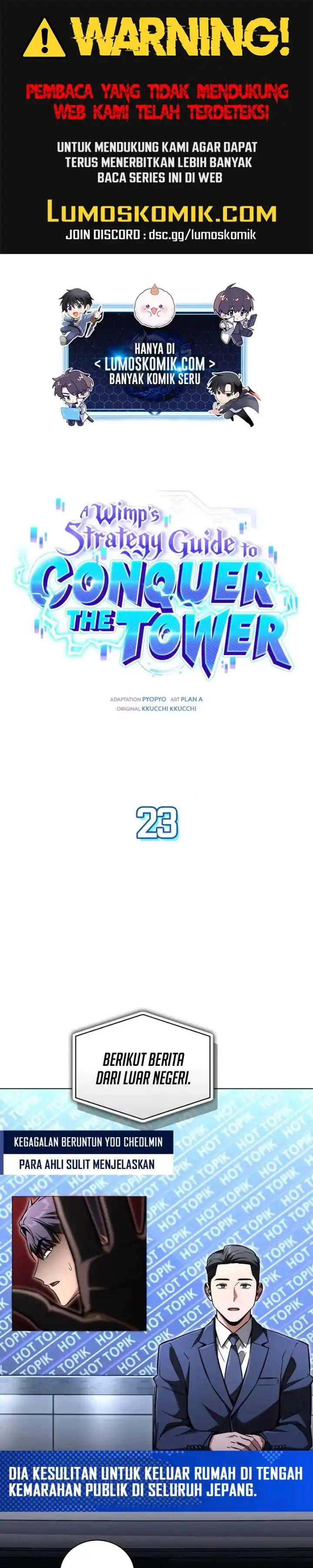 A Wimp’s Strategy Guide to Conquer the Tower Chapter 23 halaman 2