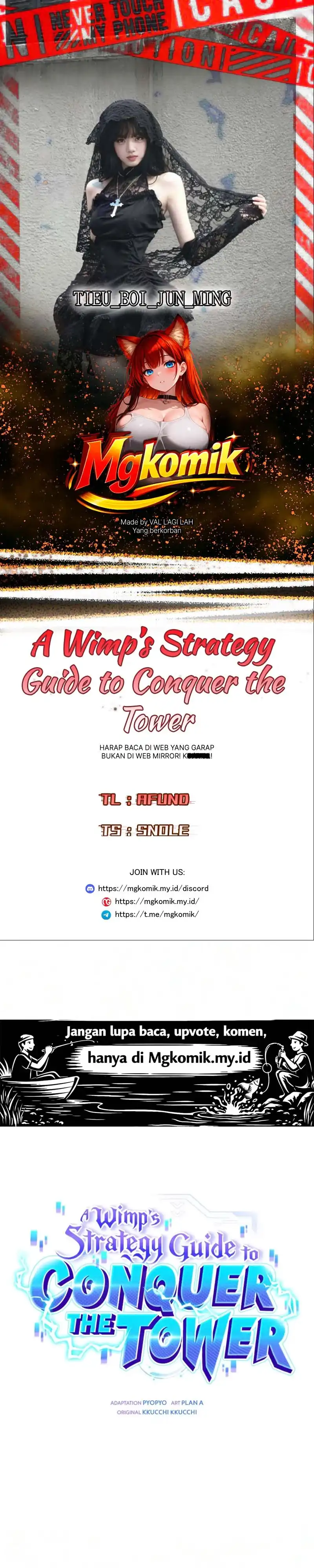 A Wimp’s Strategy Guide to Conquer the Tower Chapter 33 halaman 1