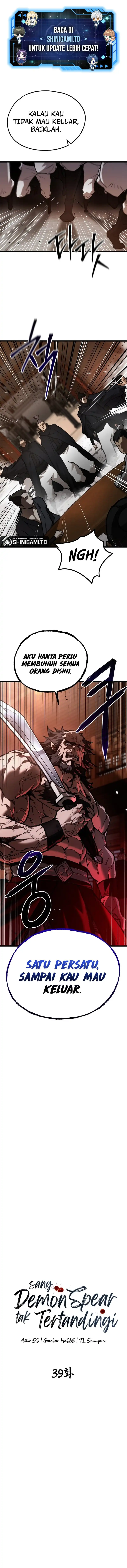 Unrivaled Spear Demon Chapter 39 halaman 1
