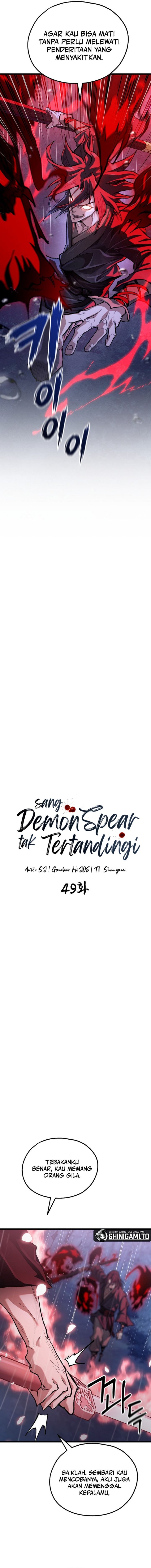 Unrivaled Spear Demon Chapter 49 halaman 6