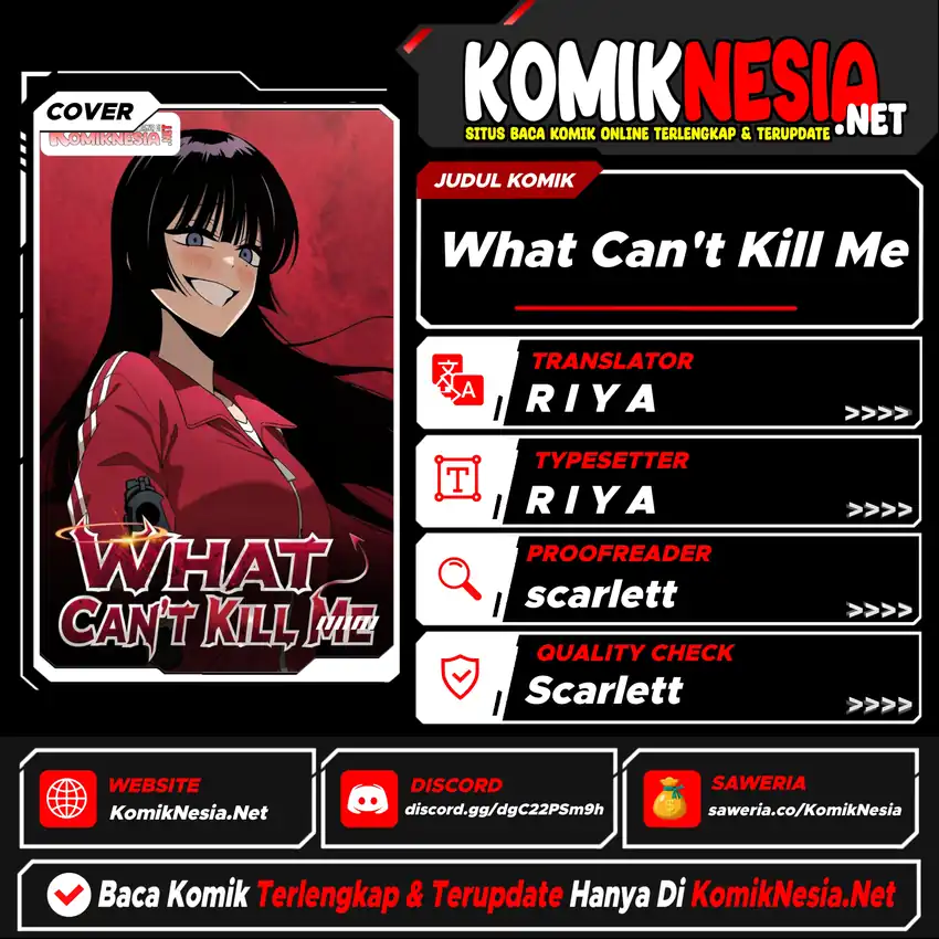 What Can't Kill Me Chapter 6 halaman 1