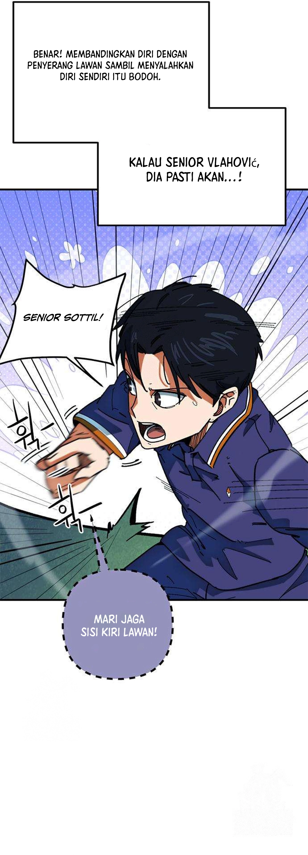 I’m Being Misunderstood as a Soccer Genius Chapter 61 halaman 34
