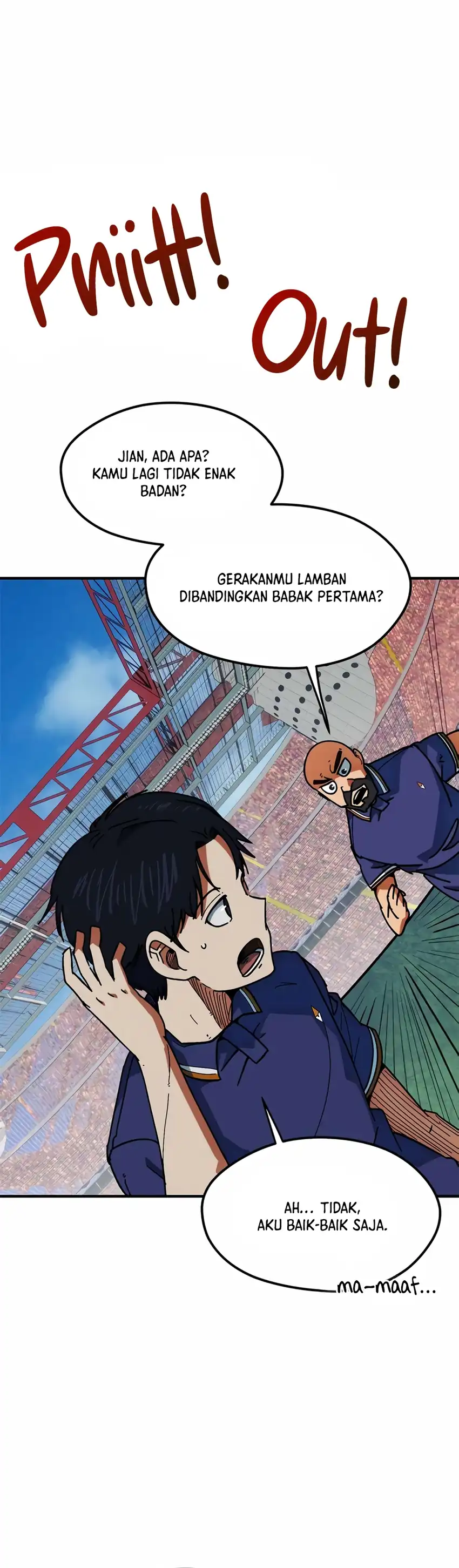 I’m Being Misunderstood as a Soccer Genius Chapter 62 halaman 28