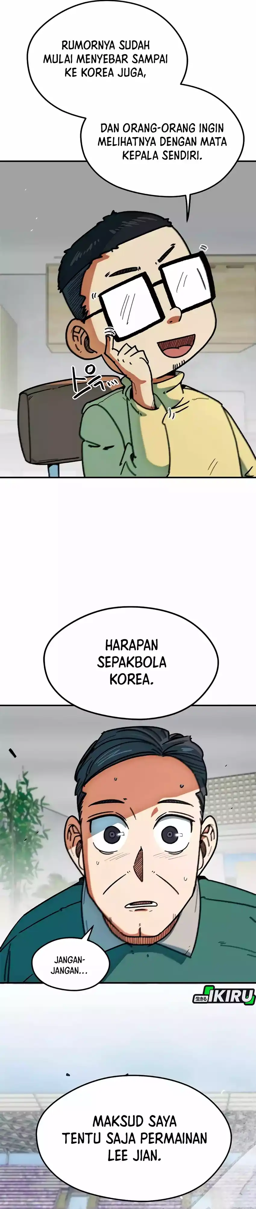 I’m Being Misunderstood as a Soccer Genius Chapter 63 halaman 42