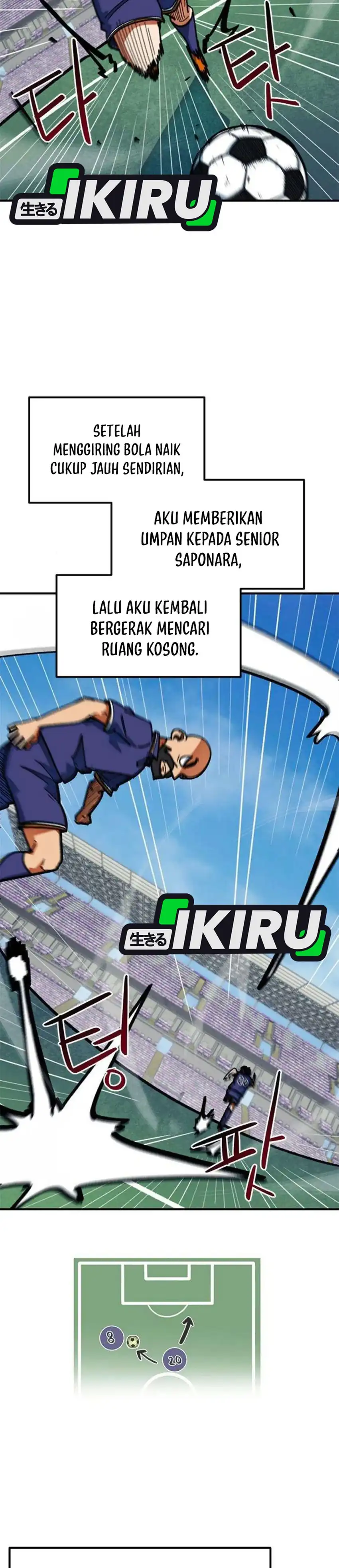 I’m Being Misunderstood as a Soccer Genius Chapter 65 halaman 16